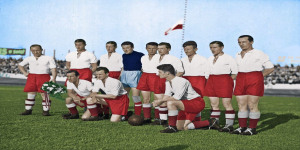 1936-7-18 Polska - Phöbus Budapeszt 3-1