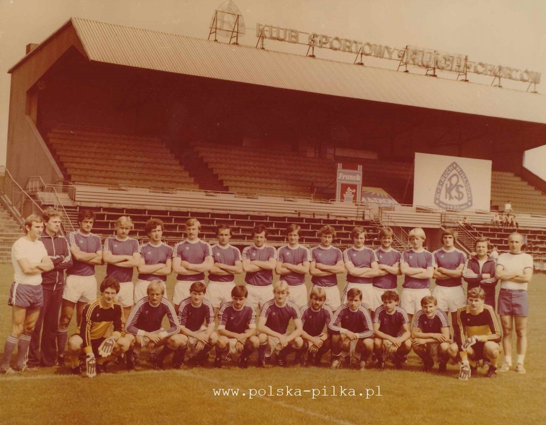 Ruch Chorzow 1982 83b