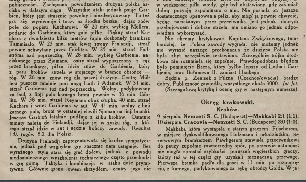 Przeglad Sportowy nr 32 z 13.08.1924 s.15 cz2