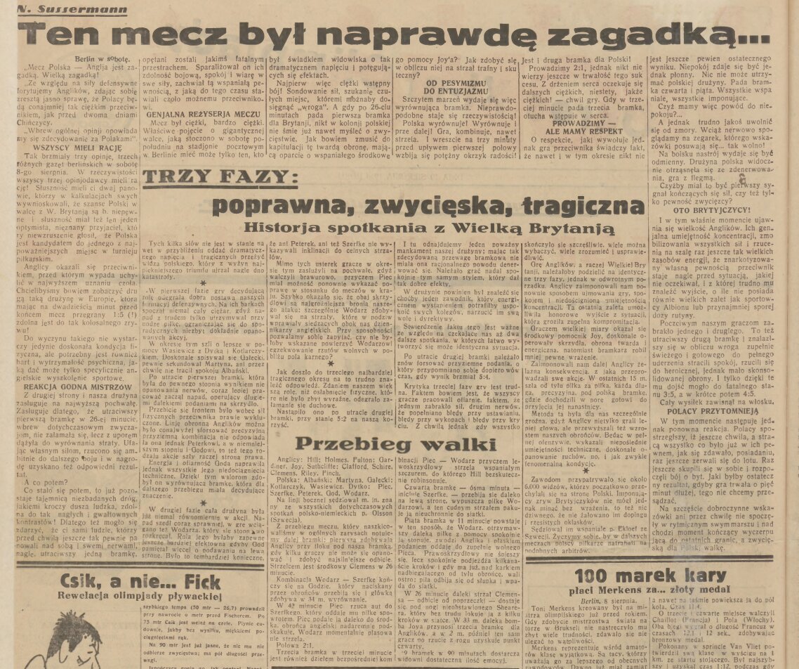 Polska Anglia 1