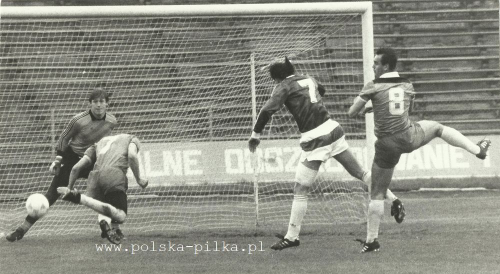 28 kwietnia 1990 Zaglebie s lubin Bako Wencek z 8a